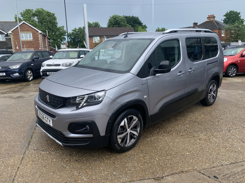 Peugeot Rifter Mpv 1.5 Bluehdi Gt Line 2019 DC68GTY Grey #4