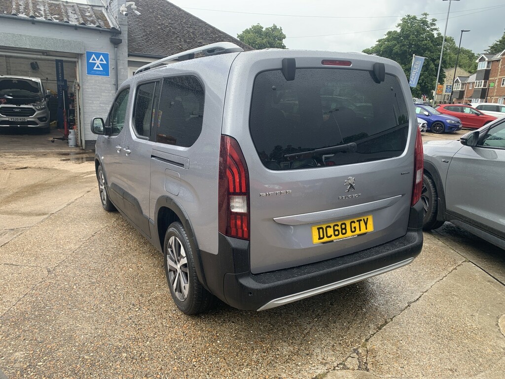 Peugeot Rifter Mpv 1.5 Bluehdi Gt Line 2019 DC68GTY Grey #6