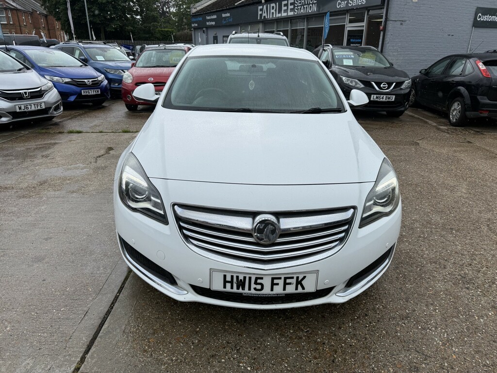 Vauxhall Insignia Hatchback 2.0 Cdti Ecoflex Energy 2015 White #2