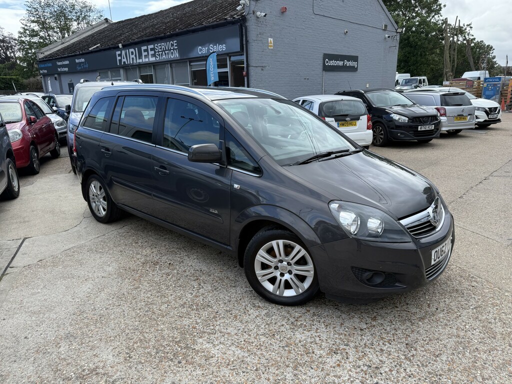Vauxhall Zafira 1.7 Cdti Ecoflex Design Euro 5 Silver #1