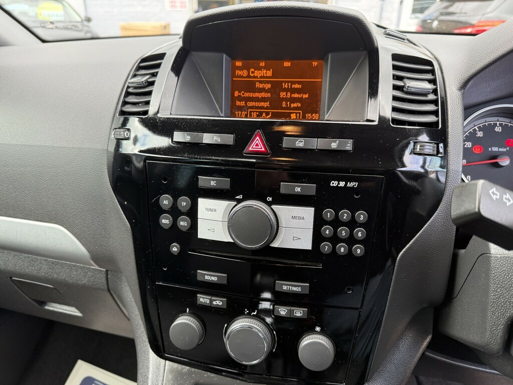 Vauxhall Zafira 1.7 Cdti Ecoflex Design Euro 5 Silver #10