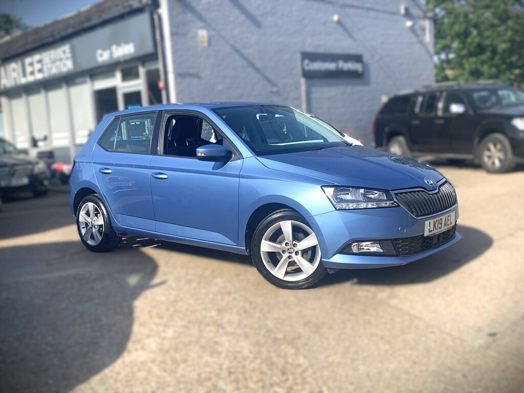 Skoda Fabia Hatchback 1.0 Se L 2019 Blue