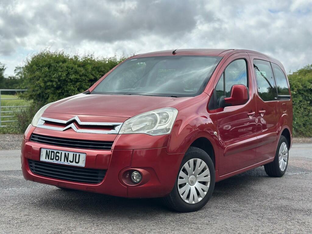 Citroen Berlingo Mpv 1.6 Hdi Vtr Multispace Mpv Euro 5 201261 Red