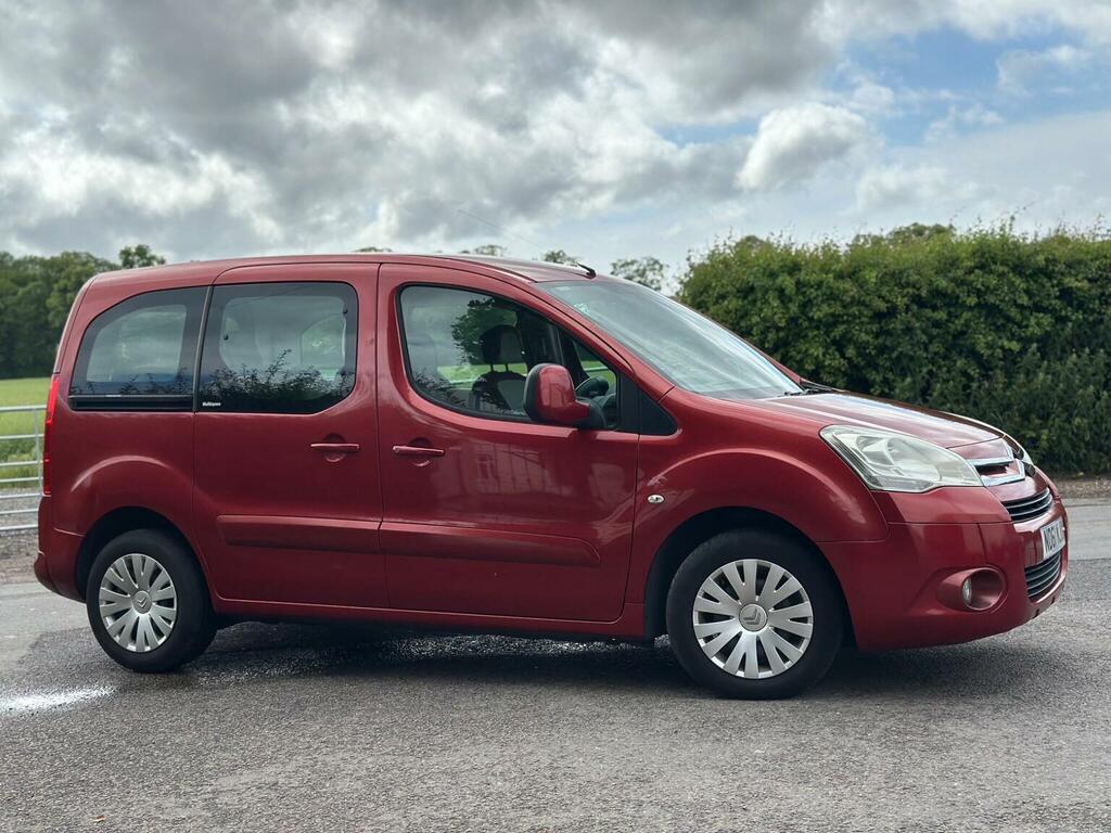 Citroen Berlingo 1.6 Hdi Vtr Multispace Mpv Euro 5 Red