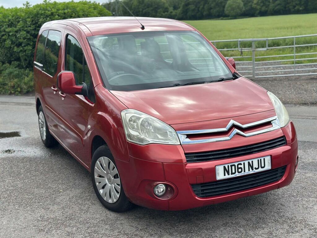 Citroen Berlingo 1.6 Hdi Vtr Multispace Mpv Euro 5 Red #5