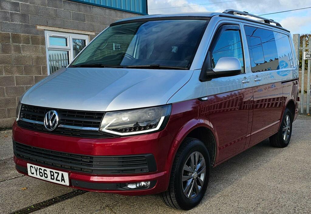 Volkswagen Transporter Camper Van Dsg 150Bhp Highline Campervan 201666 Silver #3