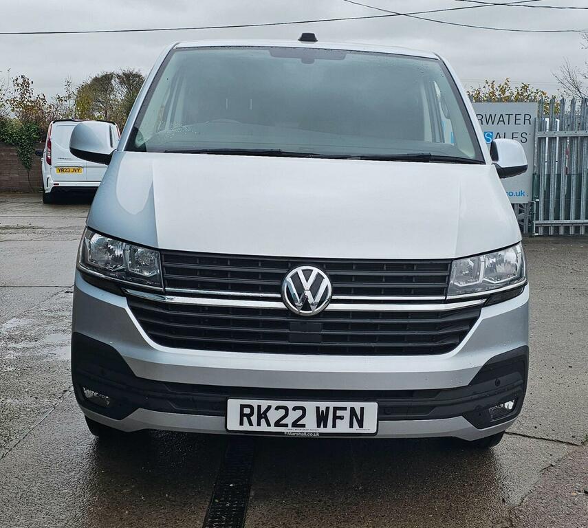 Volkswagen Transporter Panel Van 2.0 Tdi T32 Highline Dsg Fwd Swb Euro 6 RK22WFN Silver #2