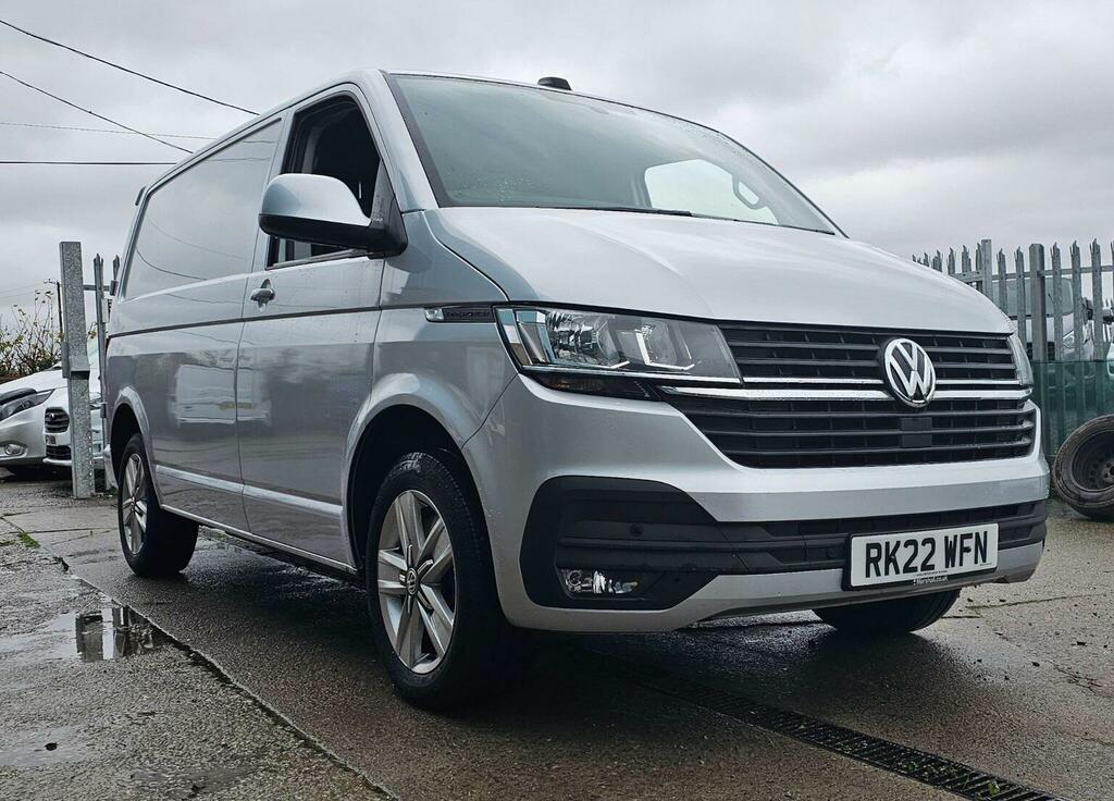 Volkswagen Transporter Panel Van 2.0 Tdi T32 Highline Dsg Fwd Swb Euro 6 RK22WFN Silver #5