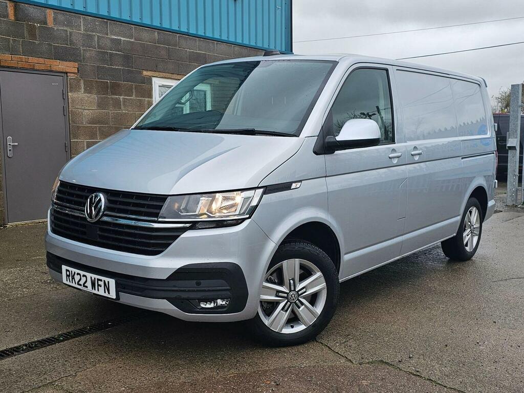 Volkswagen Transporter Panel Van 2.0 Tdi T32 Highline Dsg Fwd Swb Euro 6 RK22WFN Silver #3