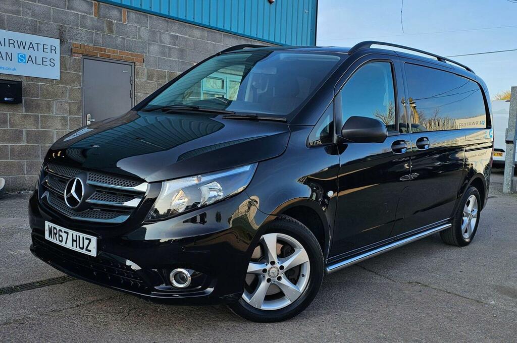 Mercedes-Benz Vito Combi Van 2.1 119 Cdi Bluetec Sport Crew Van G-tro Black #3