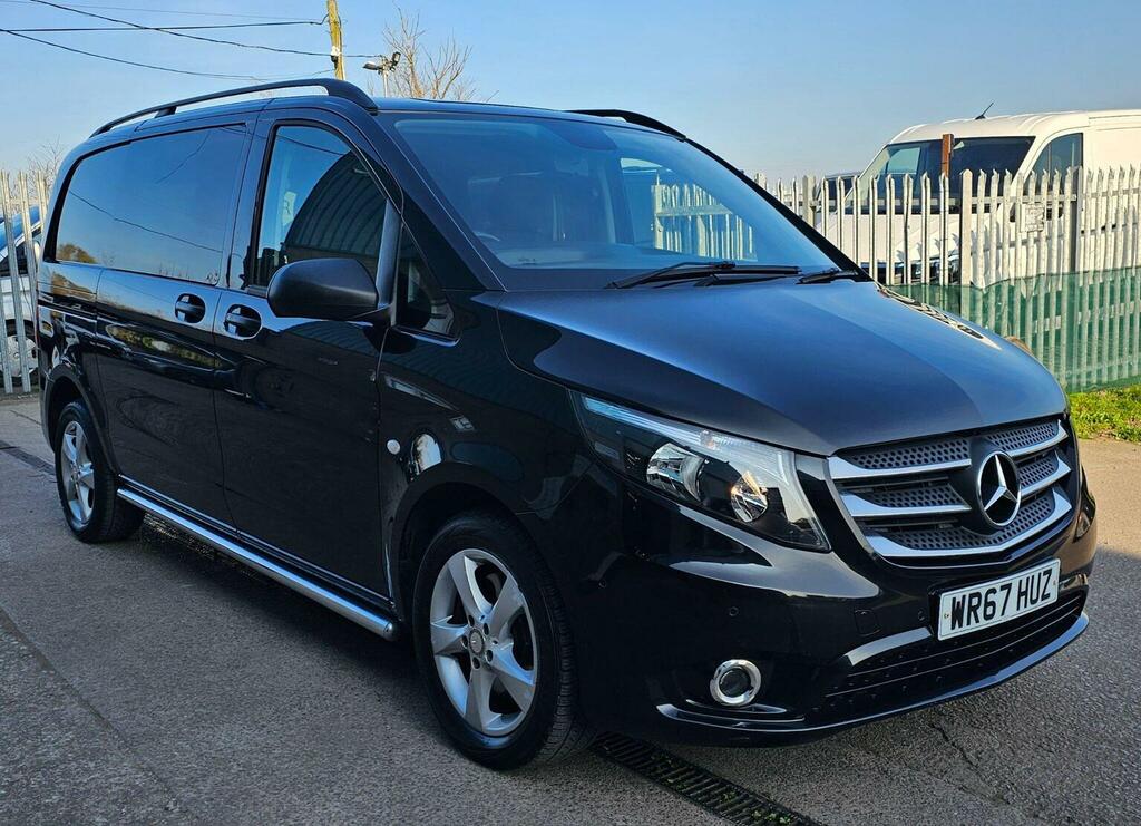 Mercedes-Benz Vito Combi Van 2.1 119 Cdi Bluetec Sport Crew Van G-tro Black #6