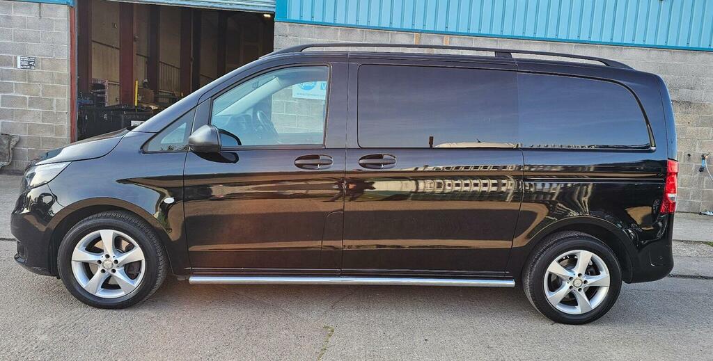 Mercedes-Benz Vito Combi Van 2.1 119 Cdi Bluetec Sport Crew Van G-tro Black #4
