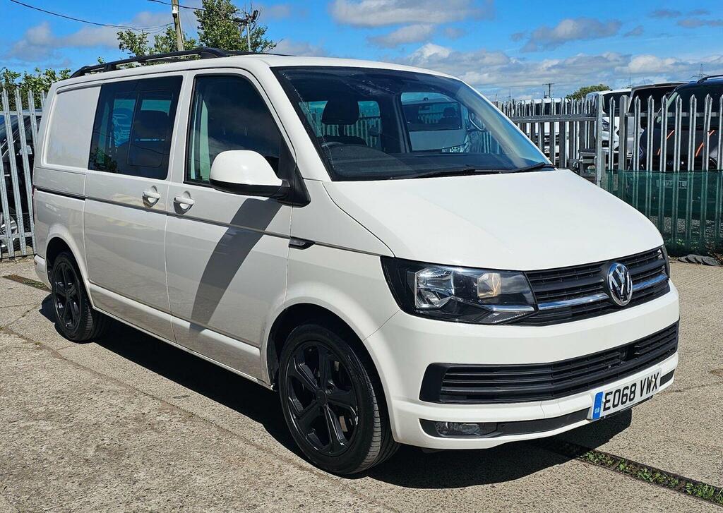 Volkswagen Transporter Combi Van 2.0 Bitdi T32 Bluemotion Tech Highline K EO68VWX White #5