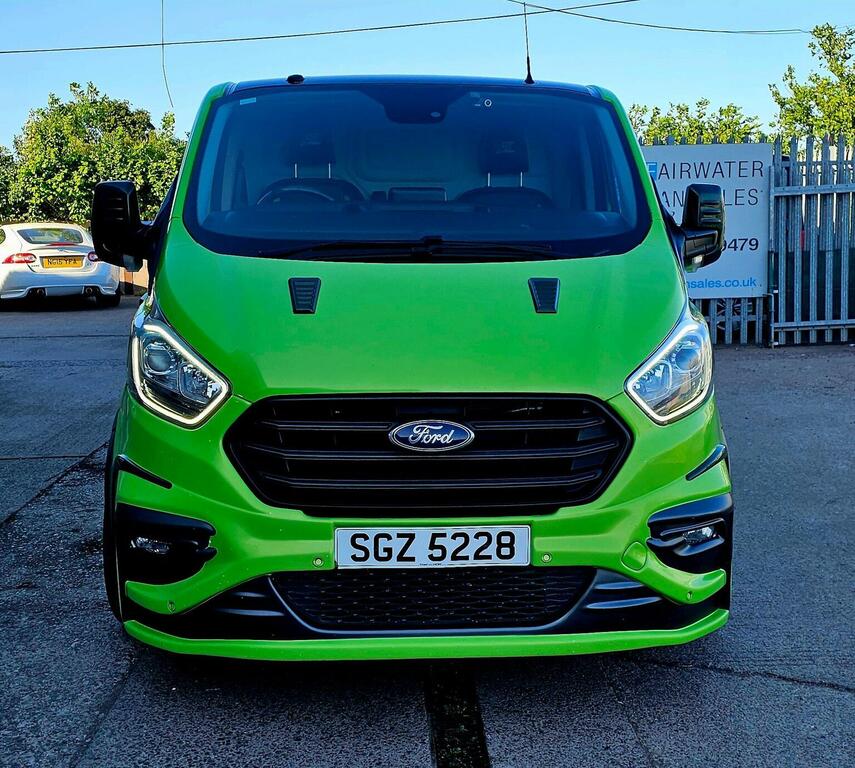 Ford Transit Custom Panel Van 170Bhp 280 Gt Carbon Le Mans Swb 2 Green #2