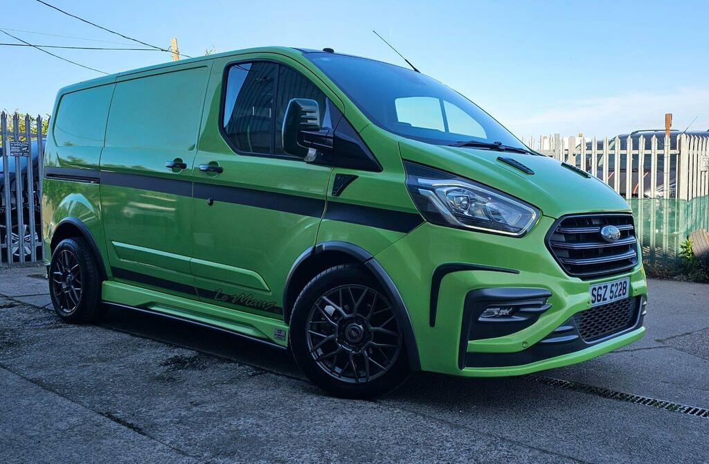 Ford Transit Custom Panel Van 170Bhp 280 Gt Carbon Le Mans Swb 2 Green