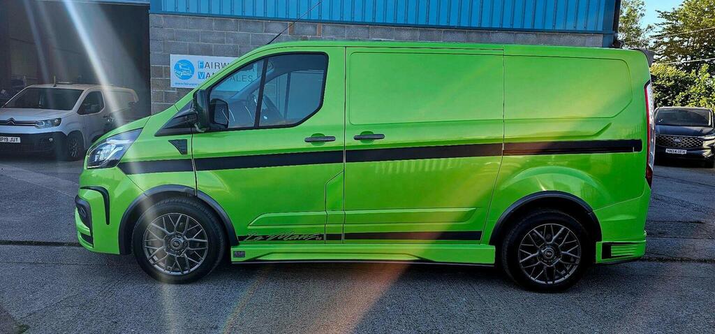 Ford Transit Custom Panel Van 170Bhp 280 Gt Carbon Le Mans Swb 2 Green #4