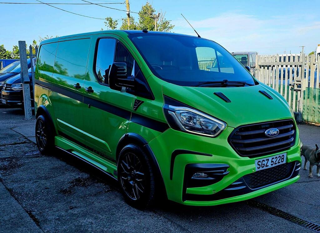 Ford Transit Custom Panel Van 170Bhp 280 Gt Carbon Le Mans Swb 2 Green #6