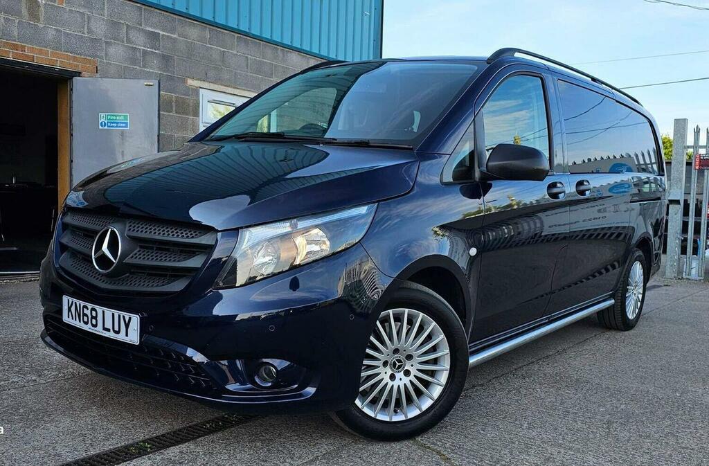 Mercedes-Benz Vito Combi Van 2.1 119 Cdi Bluetec Sport Crew Van G-tro Blue