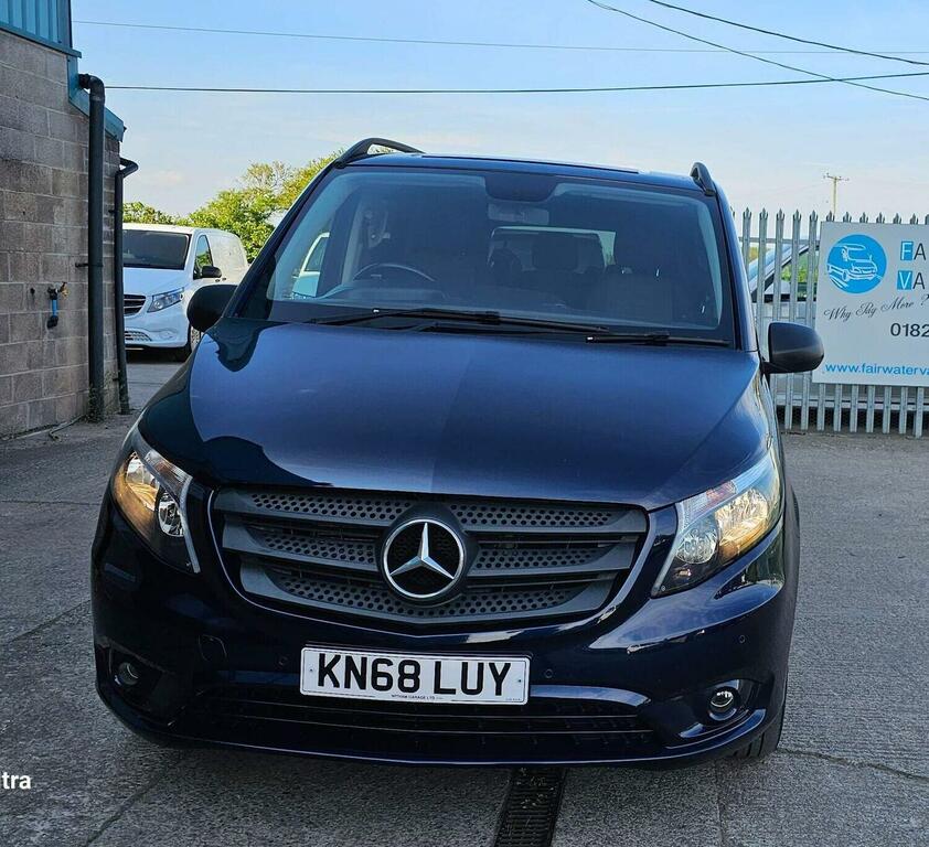 Mercedes-Benz Vito Combi Van 2.1 119 Cdi Bluetec Sport Crew Van G-tro Blue #5
