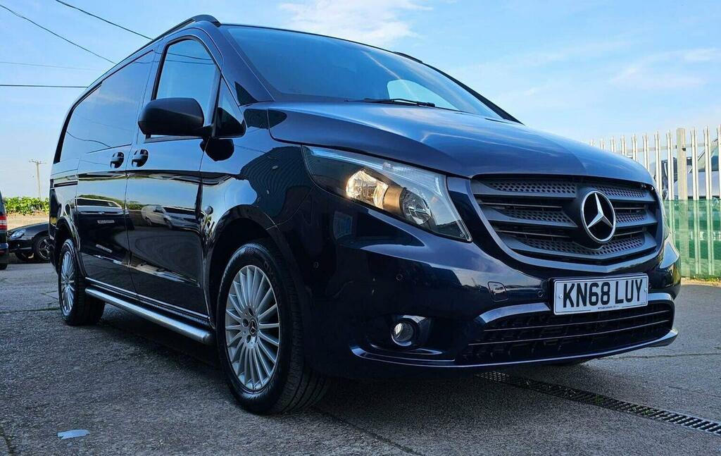 Mercedes-Benz Vito Combi Van 2.1 119 Cdi Bluetec Sport Crew Van G-tro Blue #4