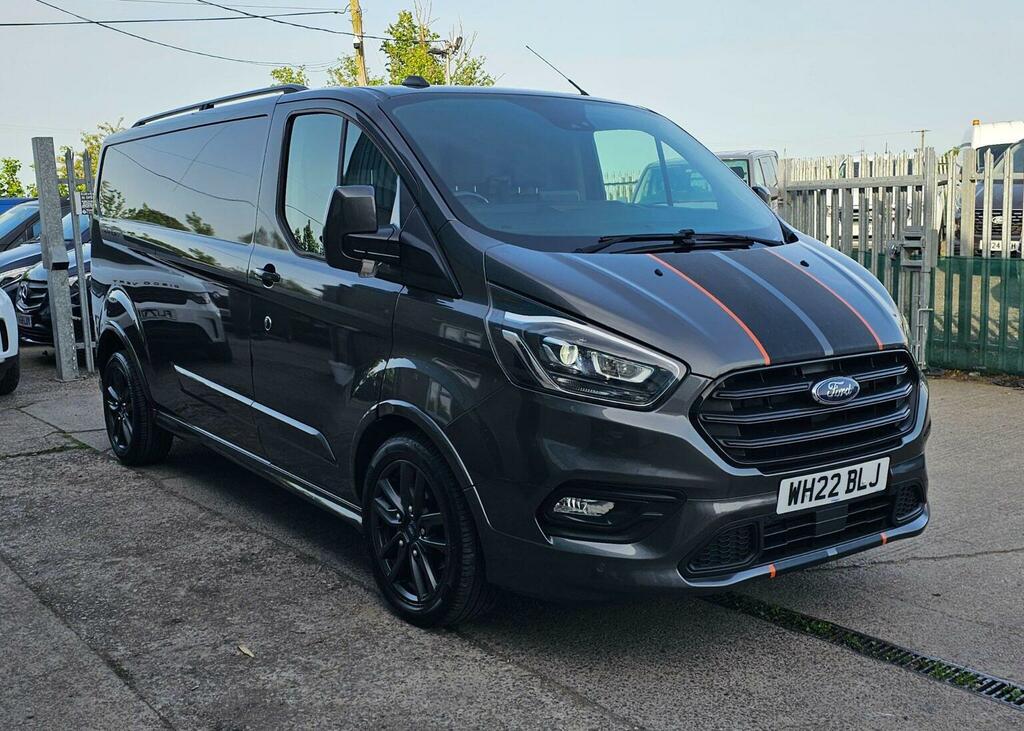 Ford Transit Custom Panel Van 2.0 290 Ecoblue Sport L2 H1 Euro 6 Ss WH22BLJ Grey #6