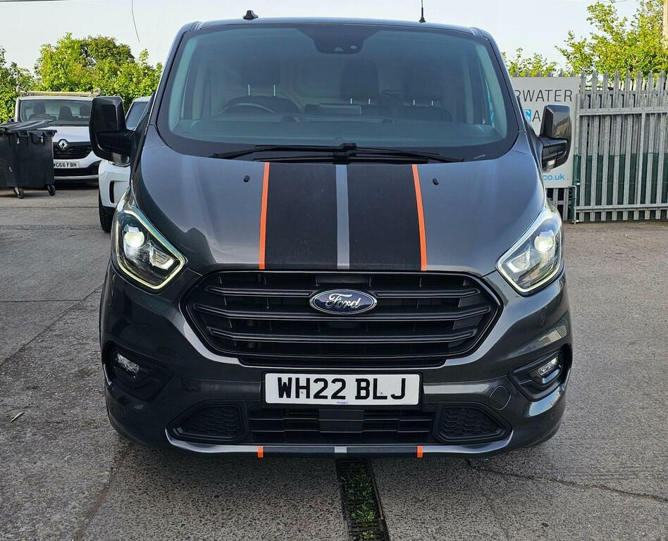 Ford Transit Custom Panel Van 2.0 290 Ecoblue Sport L2 H1 Euro 6 Ss WH22BLJ Grey #2