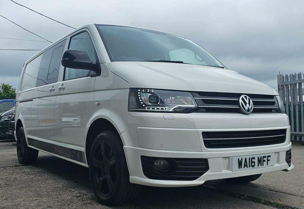 Volkswagen Transporter Sportline Combi Van 2.0 Bitdi Sportline 60 T32 Kombi L3 H1 4 White #5