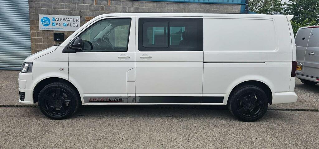 Volkswagen Transporter Sportline Combi Van 2.0 Bitdi Sportline 60 T32 Kombi L3 H1 4 White #4