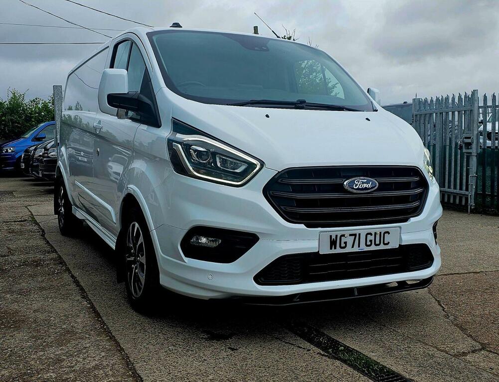 Ford Transit Custom Panel Van 2.0 310 Ecoblue Sport L2 H1 Euro 6 Ss WG71GUC White #5