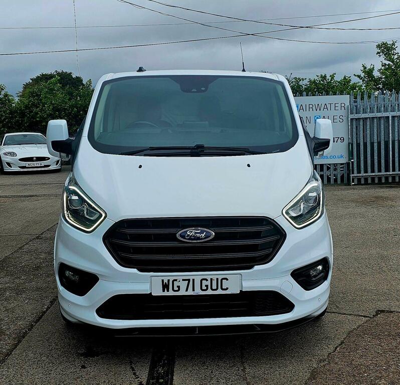 Ford Transit Custom Panel Van 2.0 310 Ecoblue Sport L2 H1 Euro 6 Ss WG71GUC White #2
