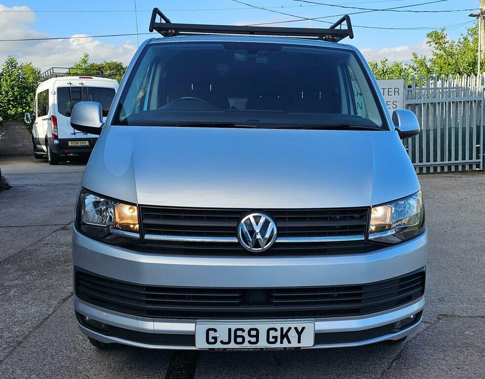 Volkswagen Transporter 2.0 Tdi T28 Highline Fwd Swb Euro 6 Ss Silver #2