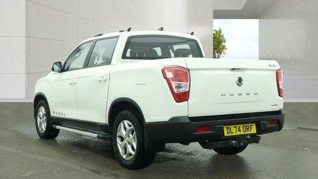 SsangYong Musso 2.2D Rebel 4Wd Euro 6 White #5
