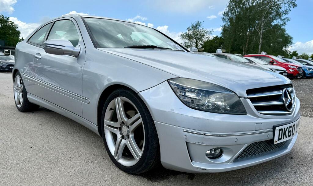 Mercedes-Benz CLC Class 2.1 Clc220 Cdi Sport Coupe Euro 4 Silver