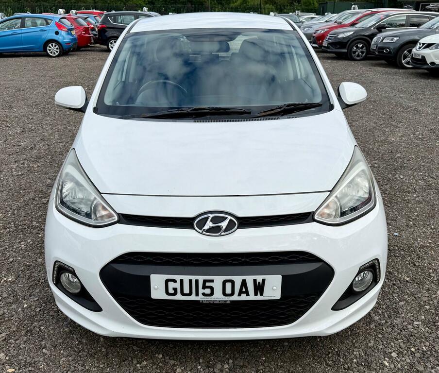 Hyundai I10 Premium White #2