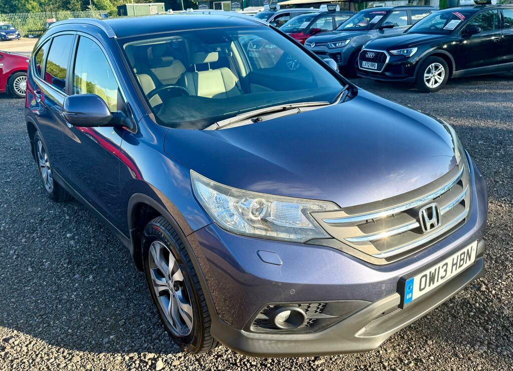 Honda Cr-V Ex Blue #5