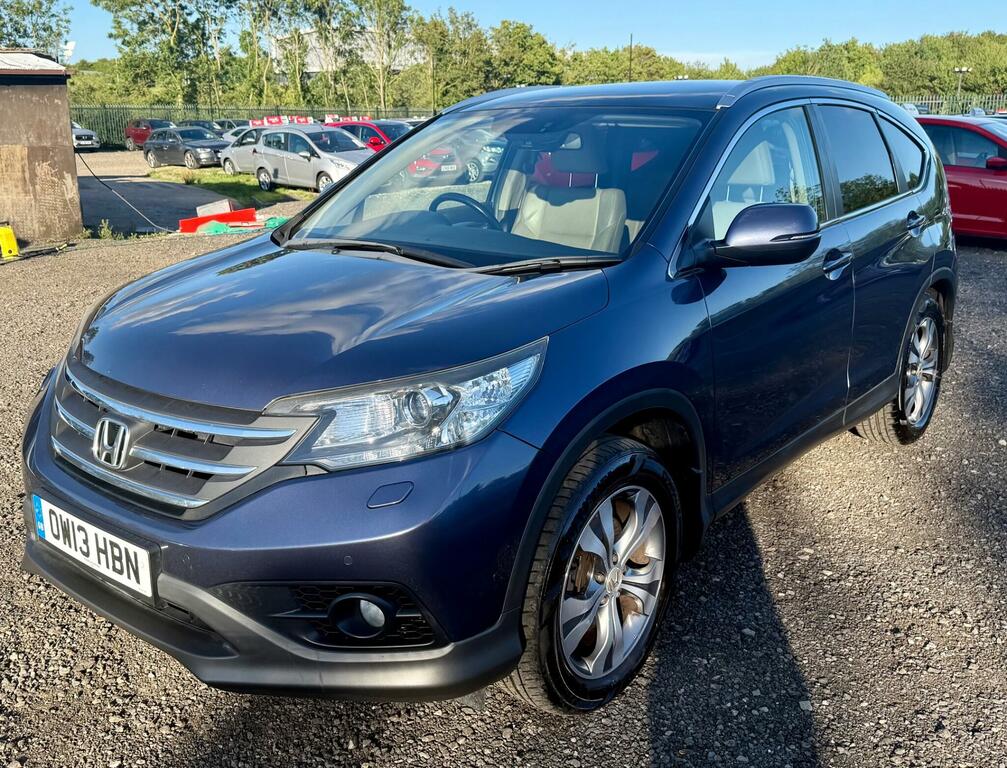 Honda Cr-V Ex Blue #3