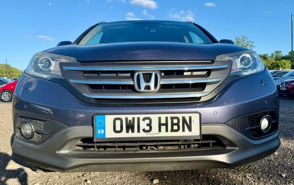 Honda Cr-V Ex Blue #2