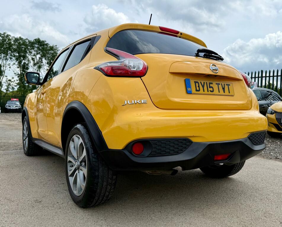Nissan Juke 1.6 Tekna Xtron Euro 5 DY15TVT Yellow #4