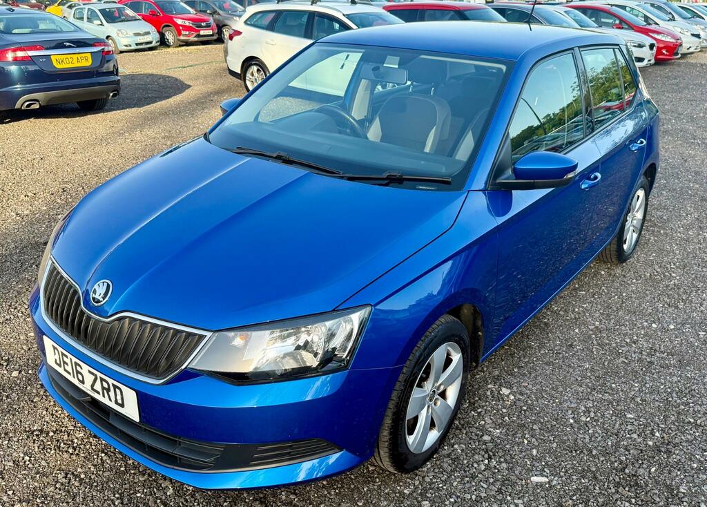 Skoda Fabia Se Blue #6