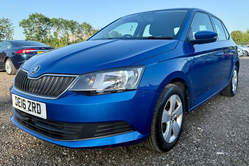 Skoda Fabia Se Blue #3