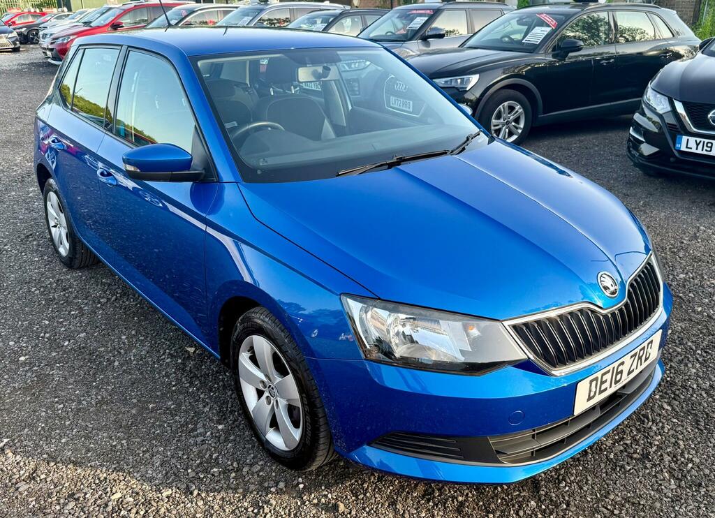 Skoda Fabia Se Blue #5