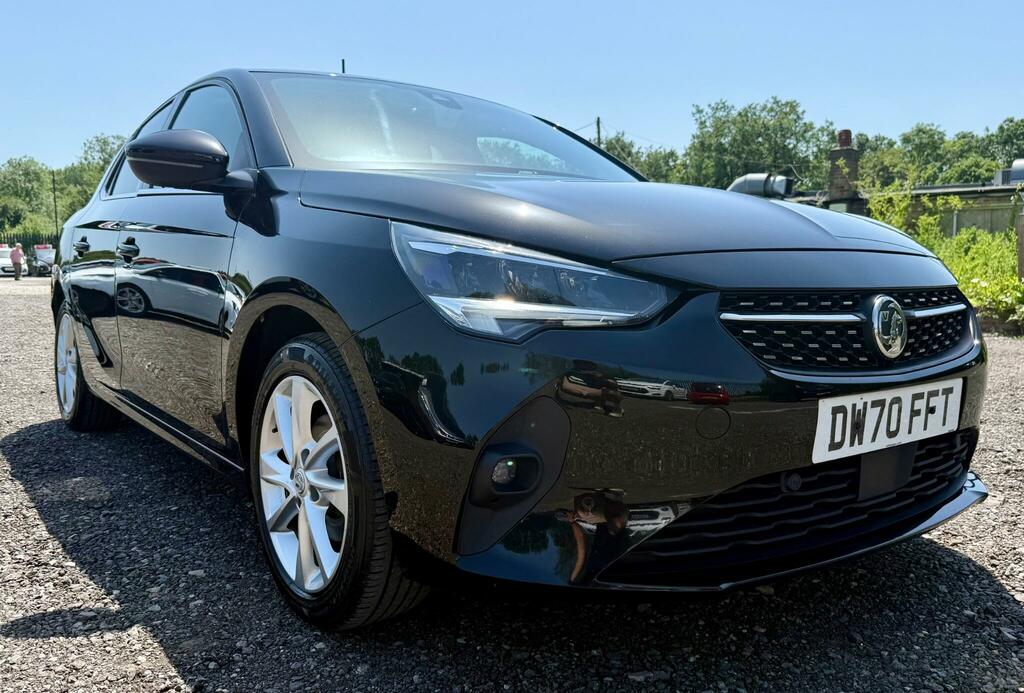 Vauxhall Corsa 1.2 Turbo Elite Edition Hatchback Manua Black #1