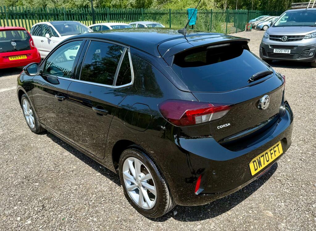 Vauxhall Corsa 1.2 Turbo Elite Edition Hatchback Manua Black #7