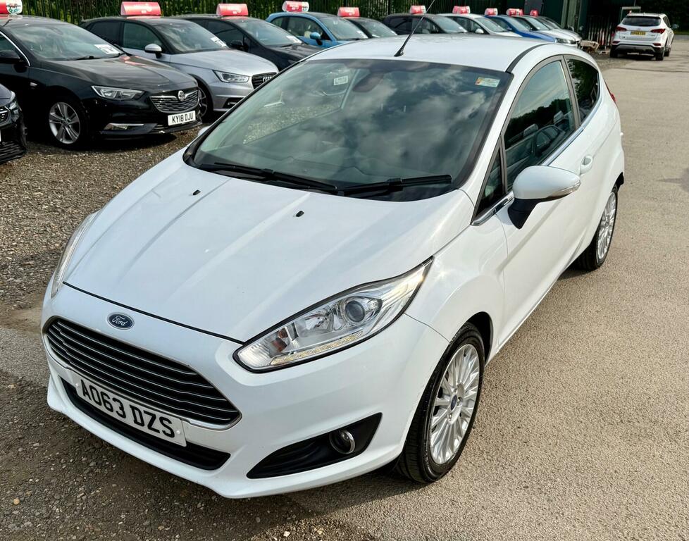 Ford Fiesta Hatchback 1.0T Ecoboost Titanium Euro 5 Ss Blue #7