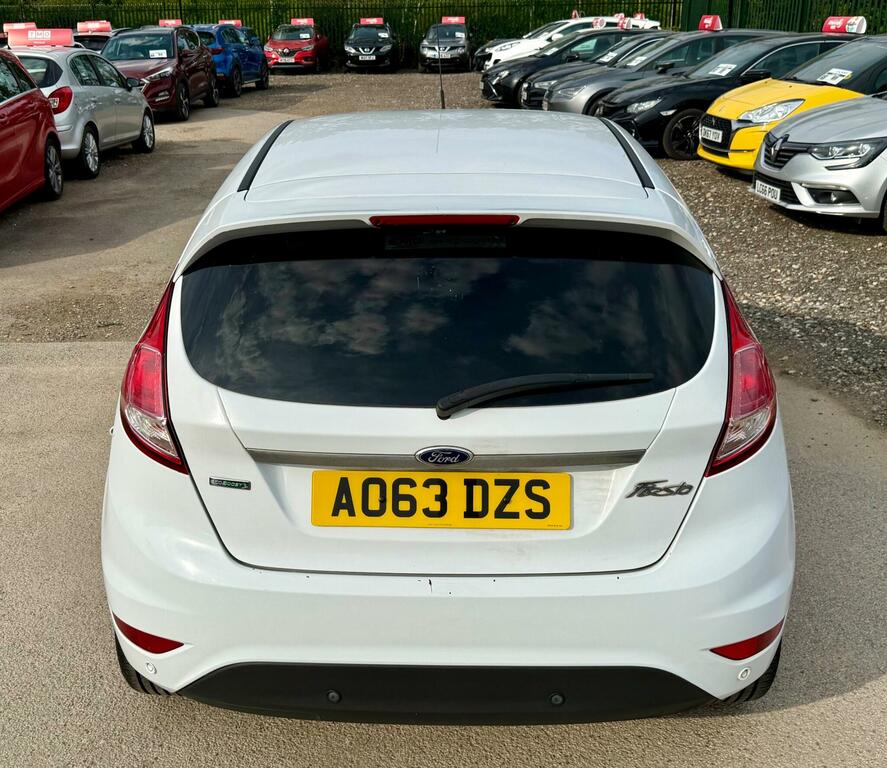 Ford Fiesta Hatchback 1.0T Ecoboost Titanium Euro 5 Ss Blue #12