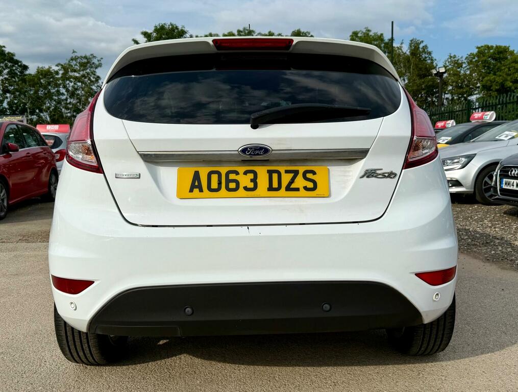 Ford Fiesta Hatchback 1.0T Ecoboost Titanium Euro 5 Ss Blue #11