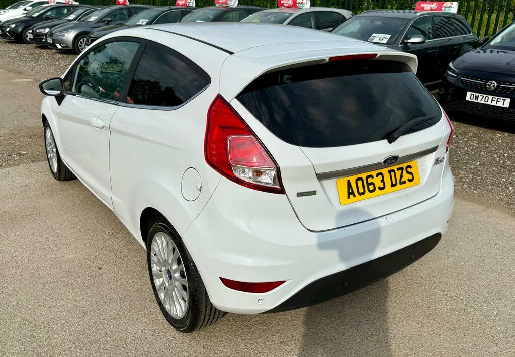 Ford Fiesta Hatchback 1.0T Ecoboost Titanium Euro 5 Ss Blue #8