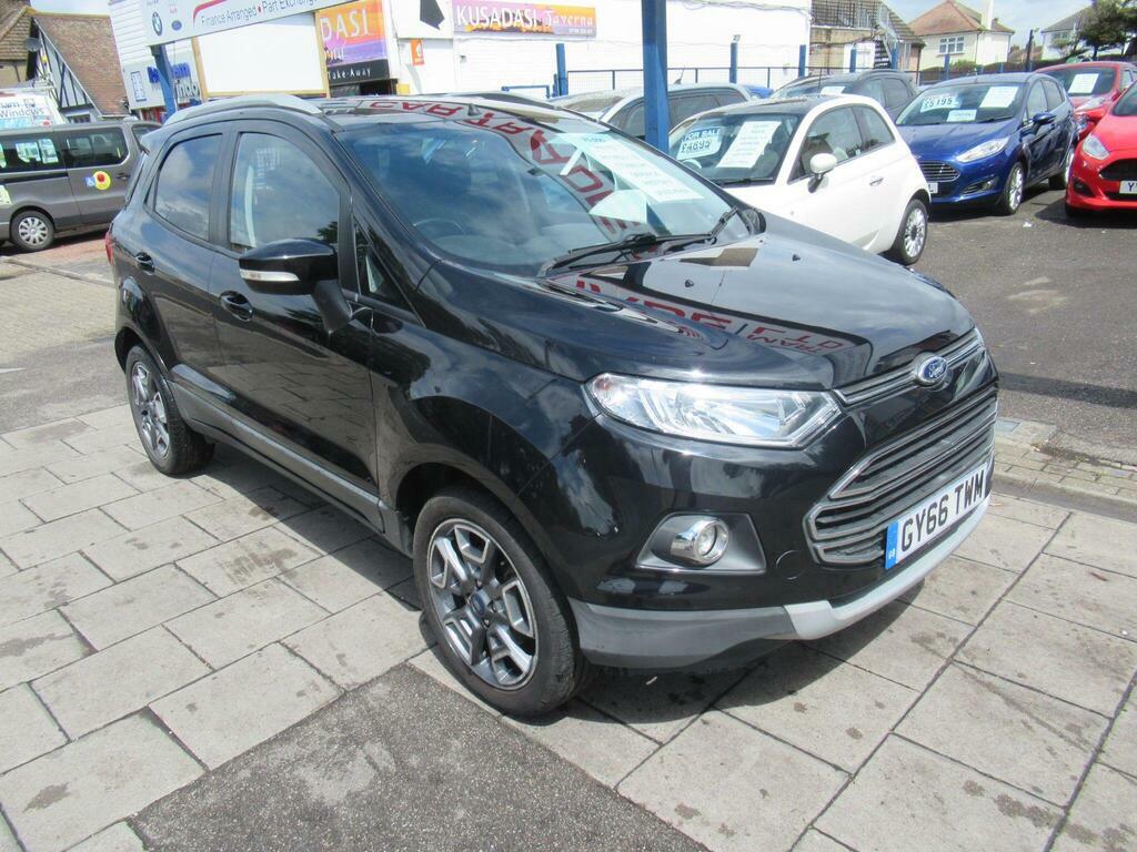 Ford Ecosport 1.0T Ecoboost Titanium 2Wd Euro 5 S S GY66TWM Black #4