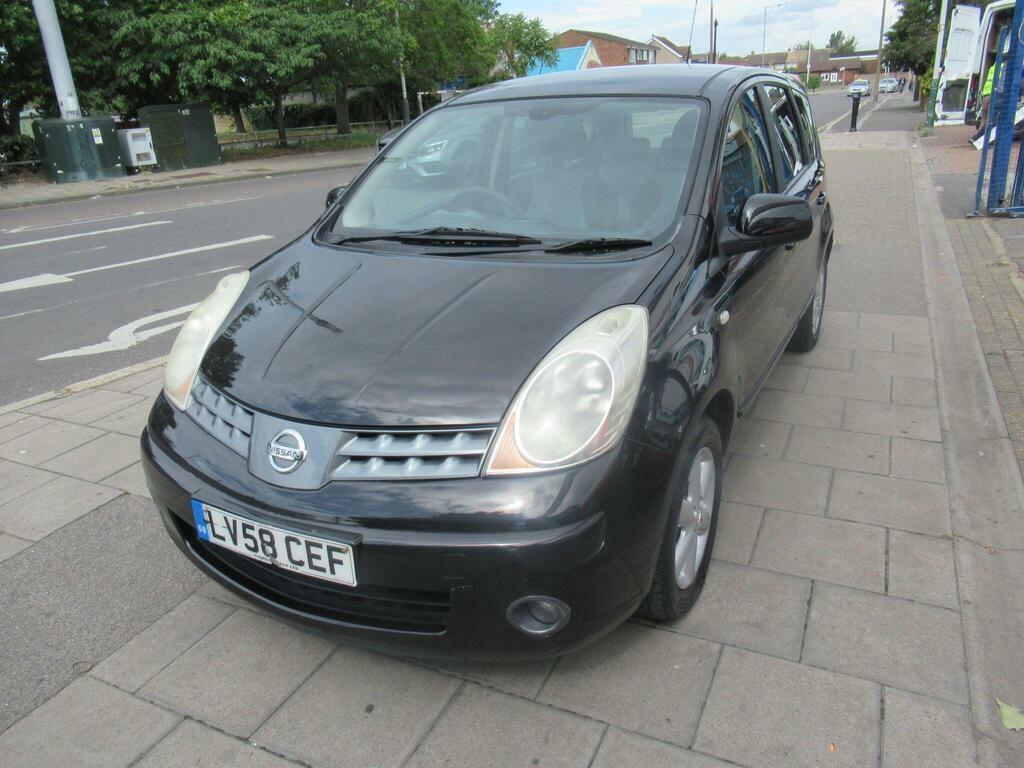 Nissan Note 1.6 16V Acenta S Euro 4 Black #6