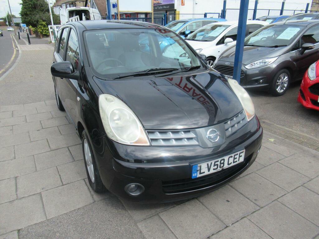Nissan Note 1.6 16V Acenta S Euro 4 Black #4